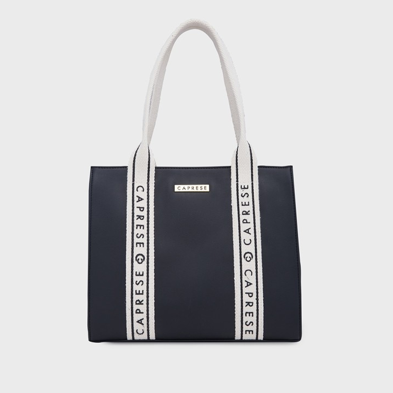 Nick Structured Brand Logo Shoulder Bag